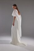 Cape Emm Minimalist Chiffon Bridal Cape preview photo # 9