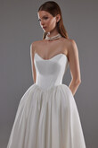 Olvia preview photo # 4 Olvia Sweetheart Satin Ball Gown Wedding Dress preview photo # 4