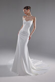Eliana Strapless Corset Satin Wedding Dress preview photo # 5