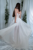 Freya preview photo # 6 Freya Lace Corset & Organza A-Line Wedding Dress preview photo # 6