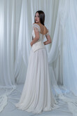 Divine Beaded Corset Chiffon A-Line Wedding Dress preview photo # 7