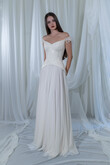 Divine Beaded Corset Chiffon A-Line Wedding Dress preview photo # 1
