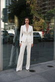 Elif 3-Piece Satin Bridal Suit with Lace Corset preview photo # 6