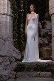 Penelope Lace Corset & Satin Mermaid Bridal Set preview photo # 1