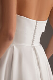 Sophie Strapless A-Line Dress with Flap Corset preview photo # 6
