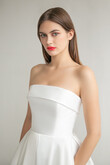 Sophie midi preview photo # 7 Sophie Strapless Midi A-Line Wedding Dress preview photo # 7