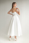 Sophie midi preview photo # 9 Sophie Strapless Midi A-Line Wedding Dress preview photo # 9