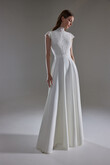 Anabel preview photo # 1 Anabel High Neck Lace & Satin Wedding Dress preview photo # 1