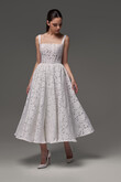Ruta midi preview photo # 6 Ruta Midi Floral Lace Tea-Length Wedding Dress preview photo # 6