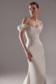Diva preview photo # 4 Diva Lace Corset & Satin Mermaid Wedding Dress preview photo # 4