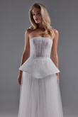 Alla Lace Corset & Tulle Two-Piece Wedding Dress preview photo # 13