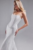 Pina Structured Corset Bridal Gown preview photo # 3