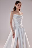 Tori Satin A-Line Wedding Dress preview photo # 8