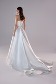Tori Satin A-Line Wedding Dress preview photo # 9