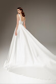 Mila-1 preview photo # 1 Mila-1 Square Neck Satin Ball Gown Wedding Dress preview photo # 1
