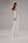 Prima Ivory Lace Corset Wedding Dress preview photo # 6