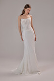 Prima Sleeveless Ivory Lace Dress preview photo # 1
