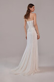 Prima Sleeveless Ivory Lace Dress preview photo # 6