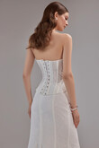 Prima Sleeveless Ivory Lace Dress preview photo # 7