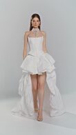 Amber High-Low Wedding Dress preview video # 2