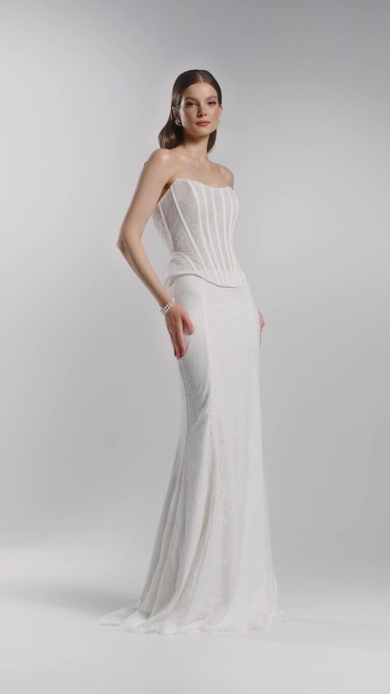 Prima Sleeveless Ivory Lace Dress