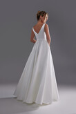 Vlada Square Neck A-Line Wedding Dress with Pockets preview photo # 5