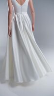 Vlada Square Neck A-Line Wedding Dress with Pockets preview video # 2