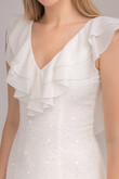 Romantic Lace A-Line Wedding Dress Alison preview photo # 8