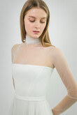 Liz preview photo # 6 Liz Illusion High Neck A-Line Wedding Dress preview photo # 6