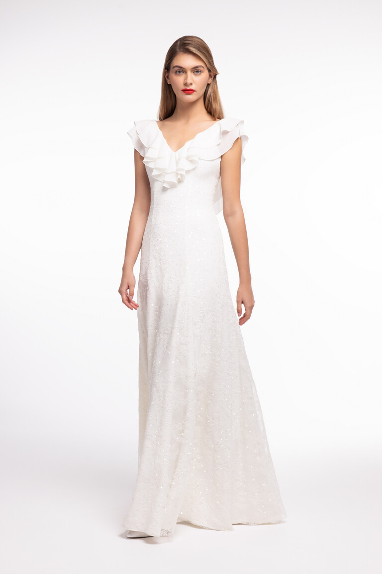 Romantic Lace A-Line Wedding Dress Alison