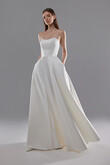 Lizzie preview photo # 1 Lizzie Satin A-Line Wedding Dress preview photo # 1