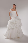 Paradise preview photo # 1 Paradise Ruffled Taffeta Off-Shoulder Wedding Dress preview photo # 1