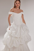 Paradise preview photo # 4 Paradise Ruffled Taffeta Off-Shoulder Wedding Dress preview photo # 4