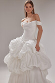 Paradise preview photo # 7 Paradise Ruffled Taffeta Off-Shoulder Wedding Dress preview photo # 7