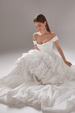 Paradise preview photo # 13 Paradise Ruffled Taffeta Off-Shoulder Wedding Dress preview photo # 13
