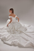 Paradise preview photo # 15 Paradise Ruffled Taffeta Off-Shoulder Wedding Dress preview photo # 15