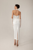 Salma preview photo # 12 Salma Modern Halter Peplum Midi Dress preview photo # 12
