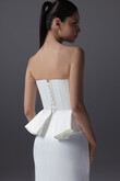 Hazel Corset preview photo # 5 Hazel Strapless Peplum Bridal Corset preview photo # 5