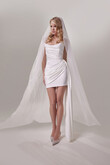 Gabi preview photo # 14 Gabi Short Strapless Draped Dress preview photo # 14