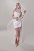 Gabi preview photo # 19 Gabi Short Strapless Draped Dress preview photo # 19