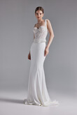 Penelope Stretch Satin Fit and Flare Skirt preview photo # 1