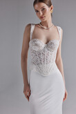 Corset Carrie preview photo # 1 Ivory Lace Bridal Corset Carrie preview photo # 1