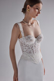 Corset Carrie preview photo # 4 Ivory Lace Bridal Corset Carrie preview photo # 4