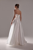 Nelly preview photo # 6 Nelly Strapless Satin Ball Gown preview photo # 6