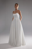 Lizzie preview photo # 8 Lizzie Satin A-Line Wedding Dress preview photo # 8