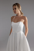 Lizzie preview photo # 9 Lizzie Satin A-Line Wedding Dress preview photo # 9