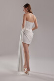 Gabi preview photo # 22 Gabi Short Strapless Draped Dress preview photo # 22