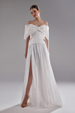 Corset Blanche preview photo # 3 Blanche Off-The-Shoulder Bridal Corset with Bow preview photo # 3