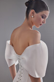 Corset Blanche preview photo # 6 Blanche Off-The-Shoulder Bridal Corset with Bow preview photo # 6
