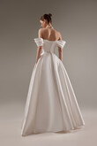 Fly preview photo # 10 Minimalist off-the-shoulder ball gown Fly preview photo # 10